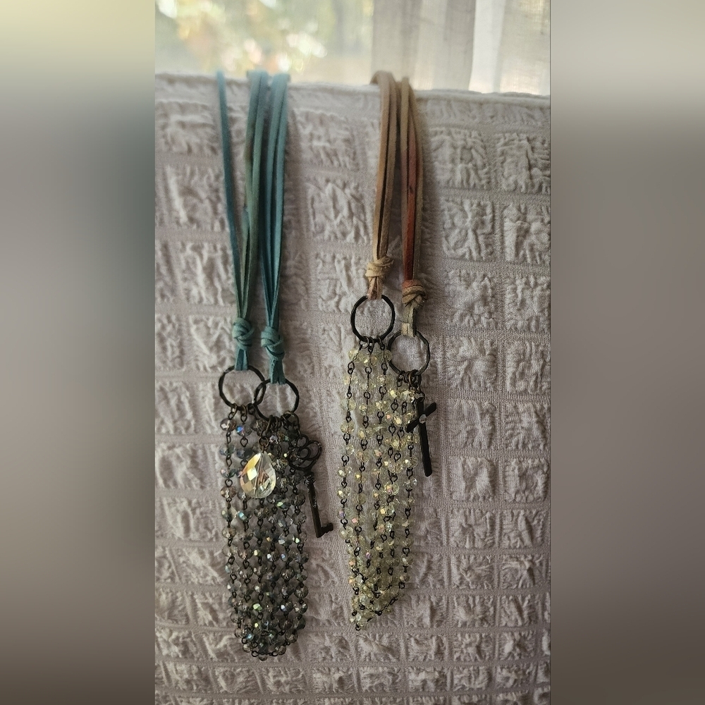 Chic Multi-Strand Beaded Necklace Set